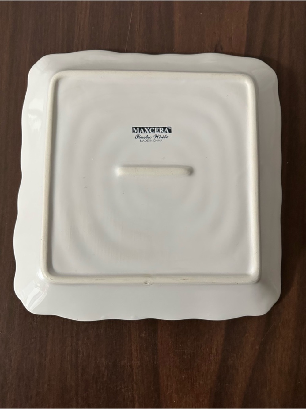 Maxcera Square Ceramic Plate - Picture 2 of 7